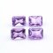1Pcs Natural Purple Amethyst February Birthstone Radiant Faceted Loose Gemstone Nature Semi Precious Stone DIY Jewelry Supplies 4170009