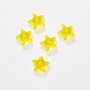 8MM Faceted Yellow Star Lumogarnet,Fluorescent Ce YAG,Yttrium Aluminum Garnet,Loose Gems,Manmade Crystal,UV Blacklight Dayglow 4160081