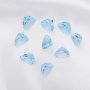 10MM Trillion Cut Nature Sky Blue Topaz Gemstone,November Birthstone,Blue Triangle Gemstone,DIY Jewelry Supplies,2.5CT