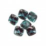 Lab Grown Alexandrite Faceted Gemstone,Cushion Square Color Change Stone,June Birthstone,DIY Loose Gemstone Supplies 4140028