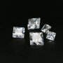1Pcs Multiple Size Square Princess Cut Moissanite Stone Faceted Imitated Diamond Loose Gemstone for DIY Engagement Ring D Color VVS1 Excellent Cut 4140014