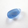 50pcs 7x13mm simulated ocean blue sea glass tear drop beads DIY loose beads 3070047