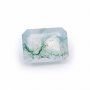 5Pcs 6x8MM Natural Rectangle Emerald Cut Moss Agate Faceted Cut Loose Gemstone Nature Semi Precious Stone DIY Jewelry Supplies 4170015