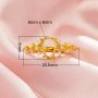 6x8MM Pear Prong Ring Settings,Tree Branch Leaf Solid 14K 18K Gold Ring,Art Deco Pear Ring,DIY Ring Supplies For Gemstone 1295091