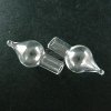 5pcs 15x35mm water drop glass bulb dome vial pendant charm wish charm DIY jewelry supplies 1800135