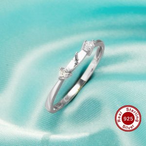 Pin Ring Settings For Half Drilled Pearl Bead,Solid 925 Sterling Silver Ring For Half Drilled Beads,Vintage Style Ring,Moissanite Ring,DIY Ring Supplies 1295074