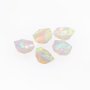 Faceted Hexagon Natural Africa White Opal,October Birthstone,Color Change Gemstone,Faceted Cut AAA Grade Loose Gemstone,Natural Semi Precious Stone,DIY Jewelry Supplies 4160080