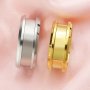 Keepsake Breast Milk Resin Ashes Channel Ring Settings Bezel Solid 14K/18K Gold DIY Jewelry Supplies 1294347