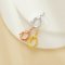 7x9MM Pear Prongs Bezel Pendant Settings,Rose Yellow Gold Plated Stainless Steel Pear Pendant Charm,Minimalist Pendant,Simple Pendant Blank 1431456