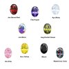 5Pcs January February April June August October November Imitation Garnet Birthstone Oval Faceted Cubic Zirconia CZ Stone DIY Loose Stone Supplies 4120142-1