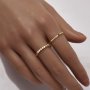 1PCS Faceted Bead 14K Gold Filled Ring,Minimalist Ring,Simple Gold Filled Faceted Bead Ring,Stackable Ring,DIY Ring Supplies 1294750