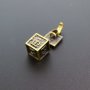 5Pcs 11MM Vintage Style Antiqued Bronze Brass Wish Vial Pendant Prayer Box Charm DIY Jewelry Supplies 1161040