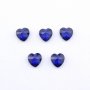 1Pcs Lab Created Heart Sapphire September Birthstone Blue Faceted Loose Gemstone DIY Jewelry Supplies 4130013