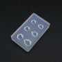 Facted Hexagon Breast Milk Cabochon Silicone Mold Epoxy Resin Keepsake DIY Jewelry Making Supplies 1507040