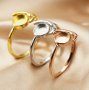 6MM Keepsake Breast Milk Resin Round Bezel Ring Settings Full Moon Solid 925 Sterling Silver Rose Gold Plated DIY Adjustable Ring Supplies 1294328