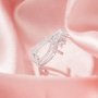 Oval Prong Pendant Settings,Solid 925 Sterling SilverPendant Charm,Simple Art Deco Pendant Charm,DIY Pendant Bezel For Gemstone 1421245