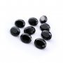 5Pcs Oval Black Spinel Faceted Cut Loose Gemstone Natural Semi Precious Stone DIY Jewelry Supplies 4120125