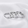 Keepsake Resin Ashes Channel Ring Settings,Channel Bezel Stainless Steel Ring Settings,DIY Jewelry Supplies 1294518