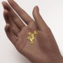 1Pcs Round Faceted Yellow Lumogarnet,Fluorescent Ce YAG,Yttrium Aluminum Garnet,Loose Gemstone,Manmade Crystal,UV Blacklight Dayglow 4110203
