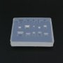 Facted Square Rectangle Breast Milk Cabochon Silicone Mold Epoxy Resin Keepsake DIY Jewelry Making Supplies 1507044