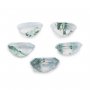 1Pcs 6x8MM Natural Oval Moss Agate Faceted Cut Loose Gemstone Nature Semi Precious Stone DIY Jewelry Supplies 4160029