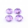 5Pcs Round Purple Amethyst February Birthstone Faceted Cut Loose Gemstone Nature Semi Precious Stone DIY Jewelry Supplies 4110169