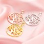 20MM Keepsake Breast Milk Resin Marquise Pendant Bezel Settings,Solid 14K 18K Gold Pendant Charm,Tree of Life Pendant,DIY Pendant Bezel 1431218