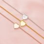 Keepsake Breast Milk Resin Heart Bezel Bracelet Settings,Solid 14K 18K Gold Bracelet,Minimalist Bracelet,DIY Bracelet Supplies 7''+2'' 1900331