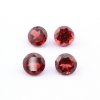 1Pcs Round Red Garnet January Birthstone Faceted Cut Loose Gemstone Nature Semi Precious Stone DIY Jewelry Supplies 4110168