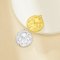 5MM Keepsake Breast Milk Resin Round Bezel Sun Star Pendant Settings,Gold Plated Stainless Steel Pendant,Vintage Styles Sun Pendant 1411427