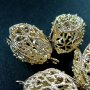 6pcs 16x16x25mm 14K light gold plated filigree flower DIY beads cap earring chandelier supplies 1850177