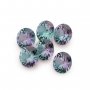 1Pcs Simulated Alexandrite Round Faceted Stone,Color Change Stone,June Birthstone,Unique Gemstone,Loose Stone,DIY Jewelry Supplies 4110202