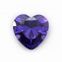 5Pcs January February April June August October November Birthstone Heart Faceted Cubic Zirconia CZ Stone DIY Loose Stone Supplies 4130020-1