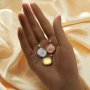 12MM Keepsake Breast Milk Resin Round Bezel Pendant Settings,Solid 925 Sterling Silver Rose Gold Plated Pendant Charm,DIY Pendant Supplies 1411468