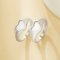 6x9MM Keepsake Breast Milk Resin Heart Bezel Ring,316L Stainless Steel Resin Silver Ring,DIY Ring Blank Supplies 1295035