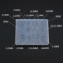 Facted Square Rectangle Breast Milk Cabochon Silicone Mold Epoxy Resin Keepsake DIY Jewelry Making Supplies 1507044