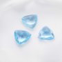 Large Trillion Cut Nature Swiss Blue Topaz Gemstone,November Birthstone,Blue Triangle Gemstone,DIY Jewelry Supplies
