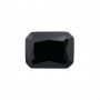 1Pcs Rectangle Black Spinel Faceted Cut Loose Gemstone Natural Semi Precious Stone DIY Jewelry Supplies 4170007