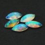 1Pcs 5x10MM Marquise Cut Natural Africa Opal October Birthstone Faceted Gemstone Mood Color Change Stone DIY Jewelry Supplies 4160036
