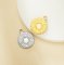 5MM Keepsake Breast Milk Resin Round Bezel Pendant Settings,Vintage Yellow Gold Plated Stainless Steel Pendant Charm,DIY Pendant Blank 1411429