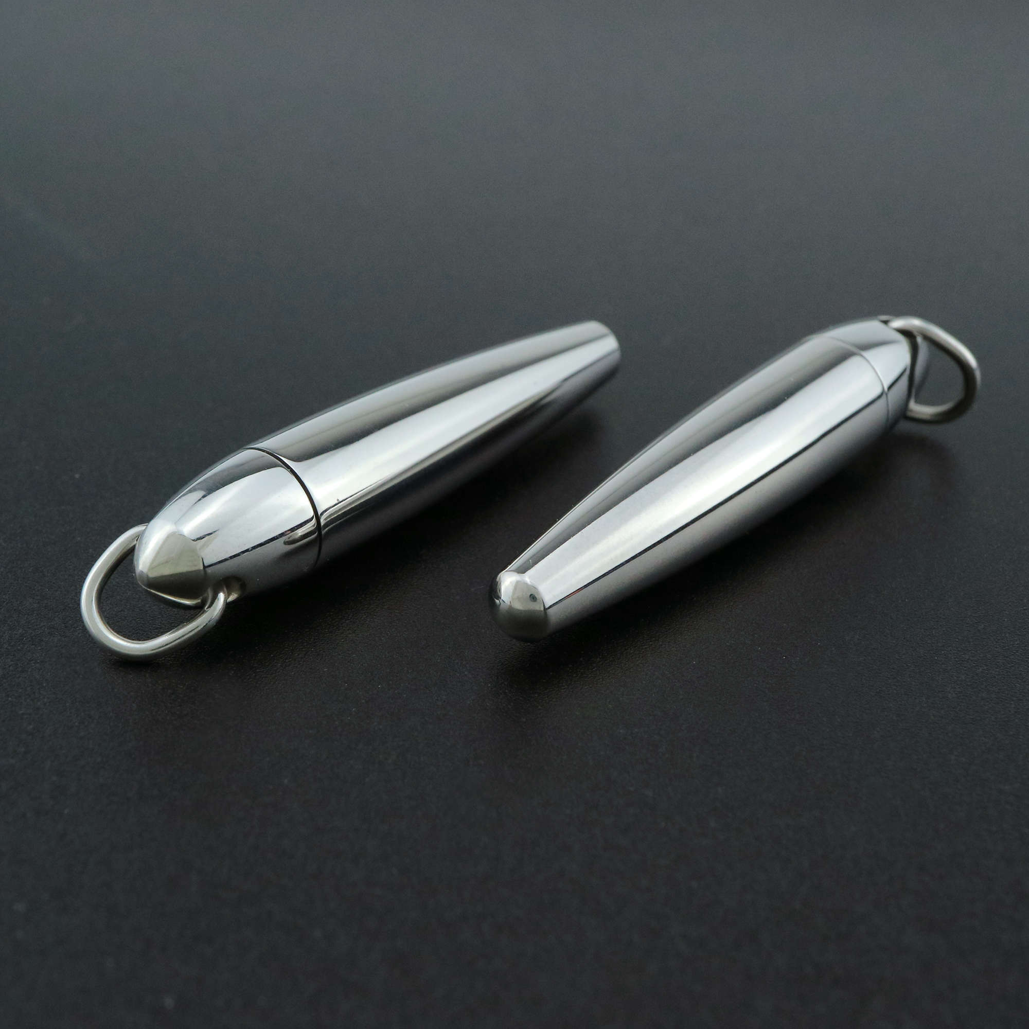 1Pcs 13x55MM Long Stainless Steel Ash Canister Cremation Urn Wish Vial Pendant Prayer Purfume Box 1190014 - Click Image to Close
