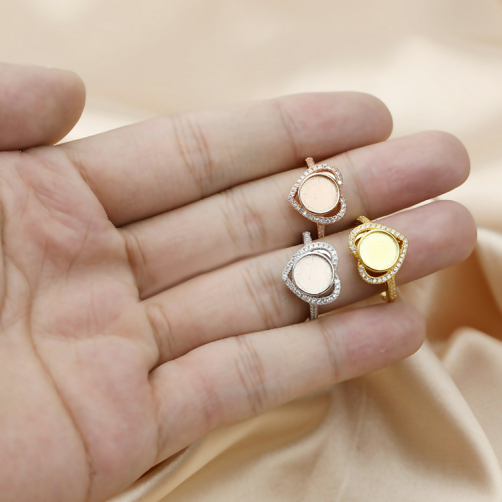 Wholesale Gold Filled Ring Settings ⋆ Keepsaker Supplies