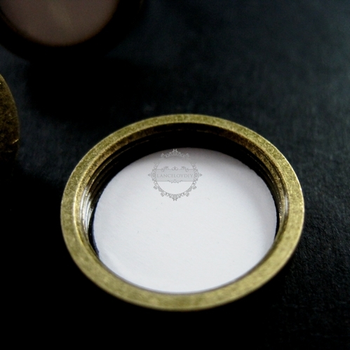 5pcs 14mm round brass bronze antiqued bezels base tray setting photo frame brass adjustable custom ring DIY blanks supplies 1211044 - Click Image to Close