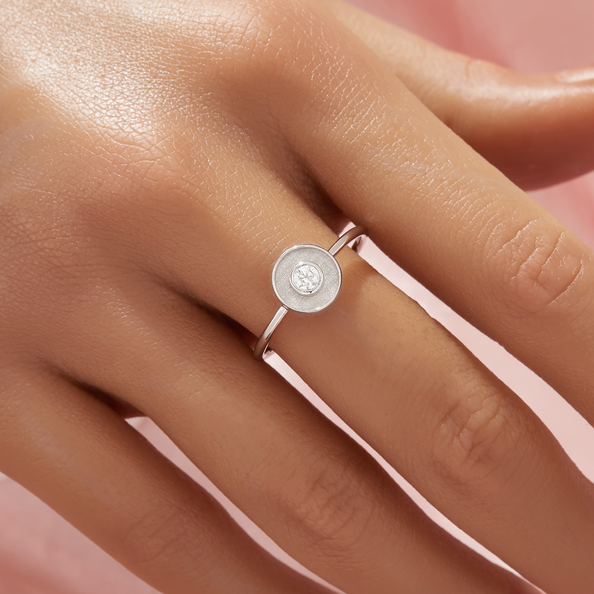 Keepsake Breast Milk Resin Round Channel Ring Settings,Birthstone Solid 925 Sterling Silver Ring,Simple Round Ring,DIY Ring Supplies 1212122-1