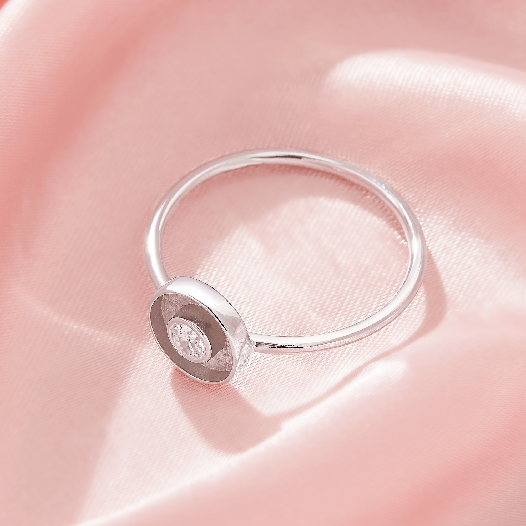 Keepsake Breast Milk Resin Round Channel Ring Settings,Birthstone Solid 925 Sterling Silver Ring,Simple Round Ring,DIY Ring Supplies 1212122-1