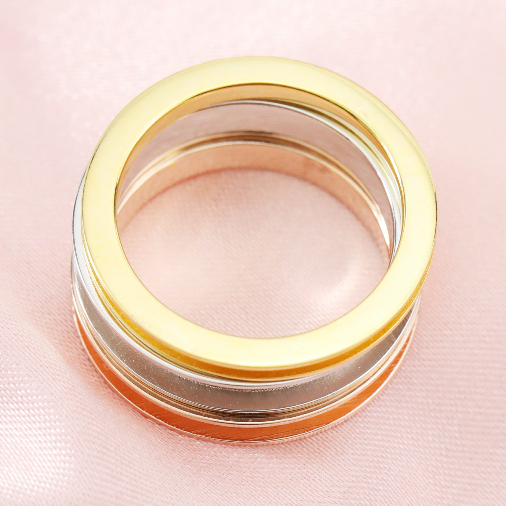 Keepsake Breast Milk Resin Ashes Channel Ring Settings Bezel Solid 14K 18K Gold DIY Jewelry Supplies 1215023-1 - Click Image to Close