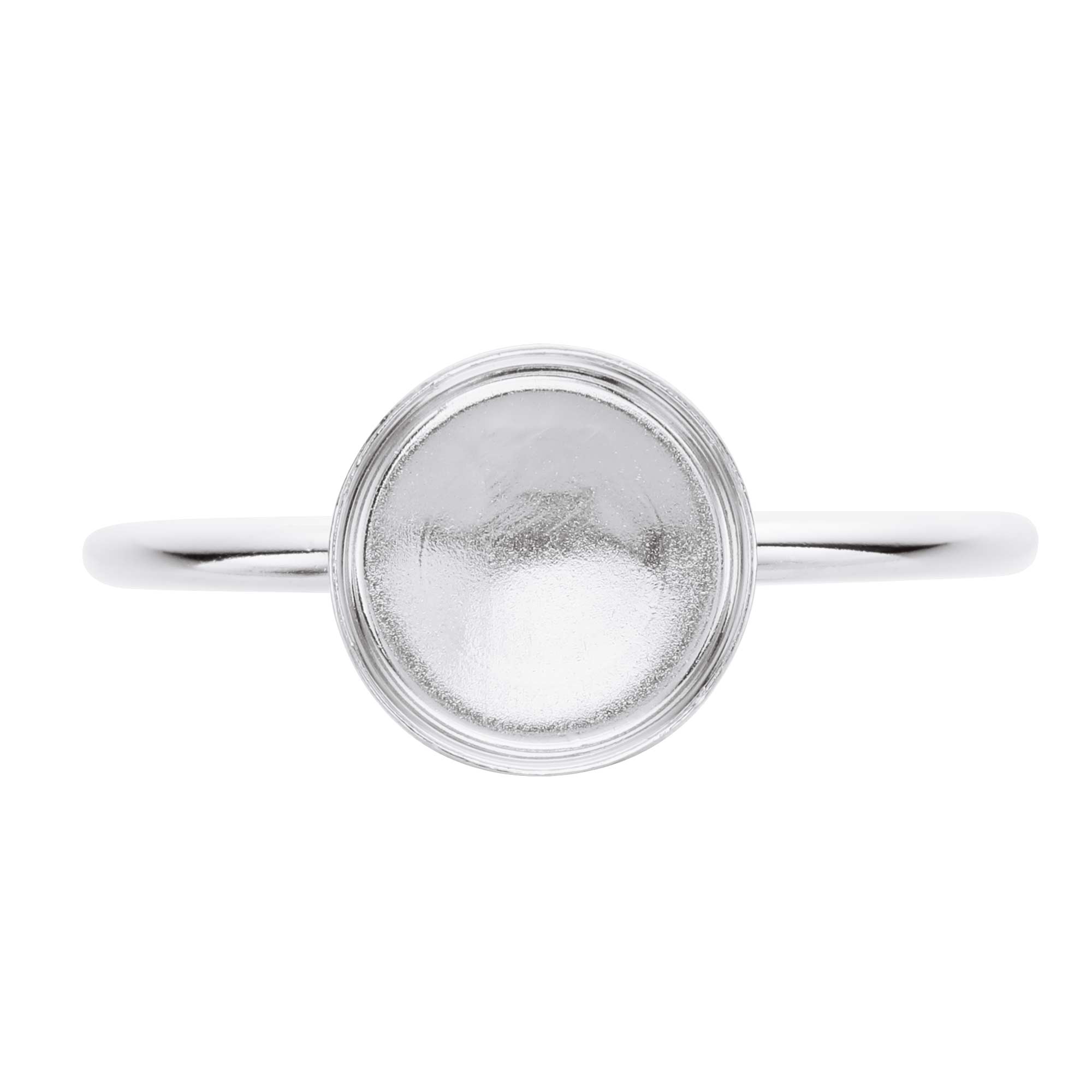 8MM Round Breast Milk Keepsake Resin Ring Settings,Solid Back Ring Bezel,DIY Rose Gold Plated Solid 925 Sterling Silver Ring Supplies 1215034 - Click Image to Close