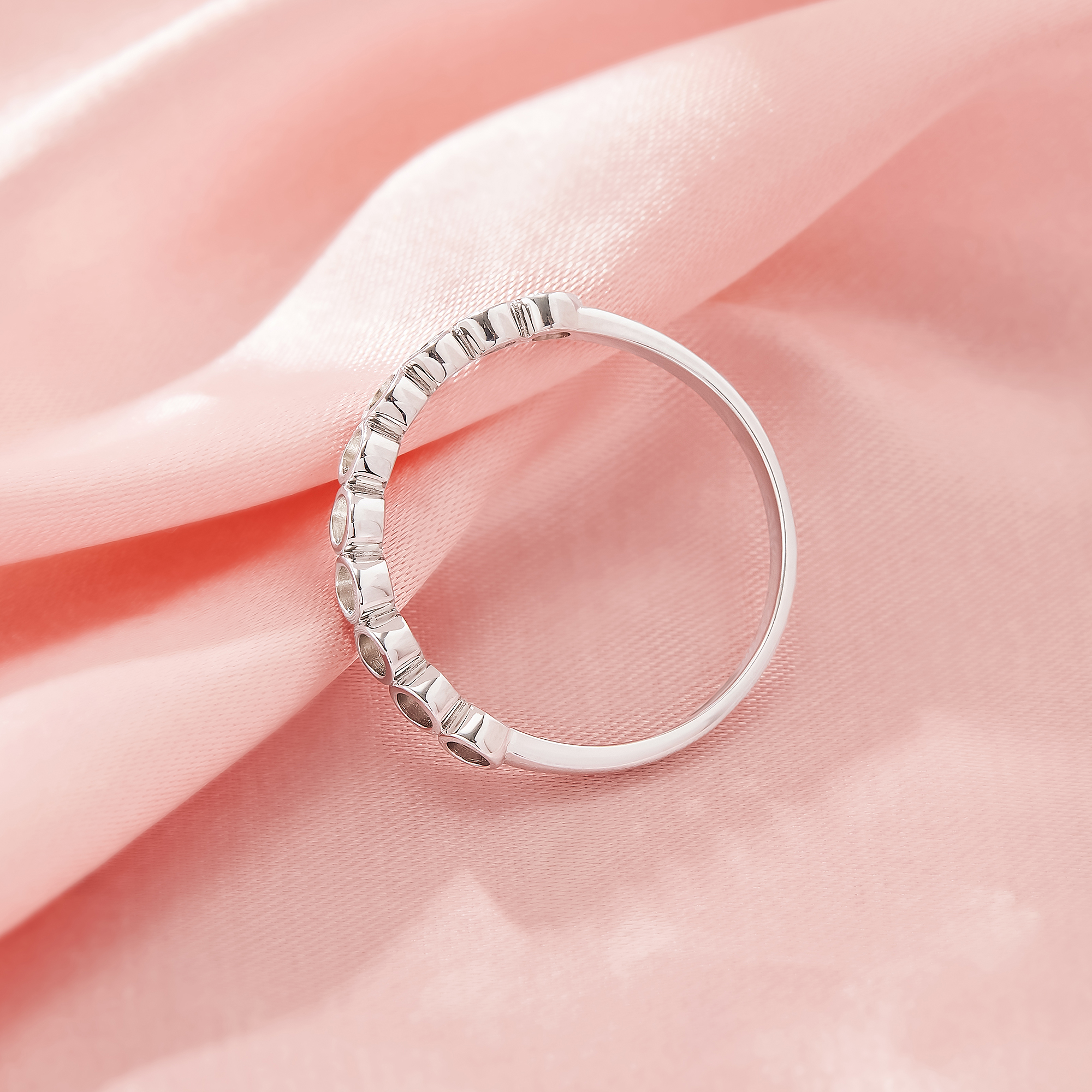 Keepsake Breast Milk Resin 2MM Round Bezel Ring Settings,Half Band Solid 14K 18K Gold Round Bezel Ring,Stackable Ring,DIY Ring Supplies 1215107