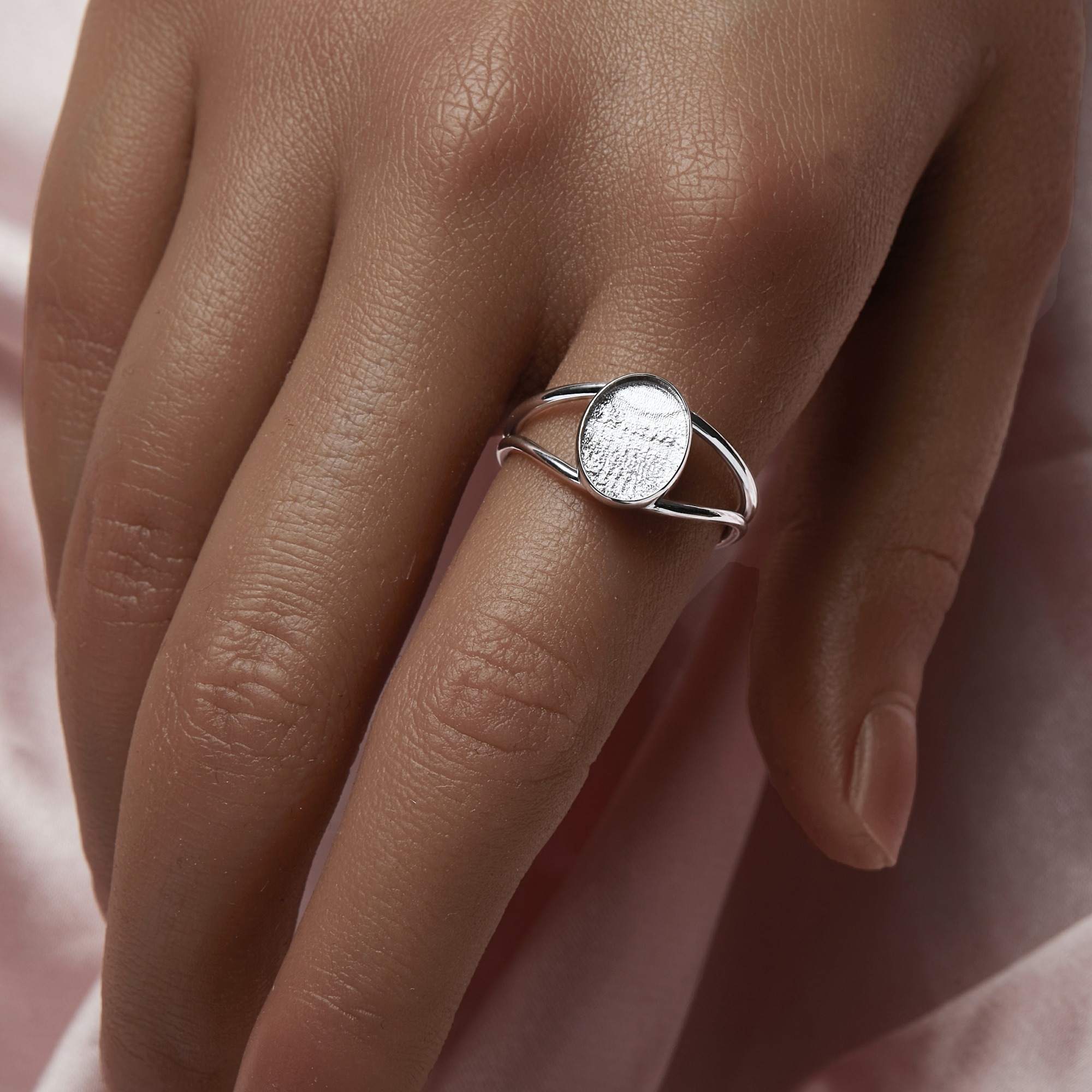 Keepsake Breast Milk Resin Oval Bezel Ring Settings,Solid Back Solid 14K 18K Gold Ring,Split Shank Ring,DIY Ring Supplies For Gemstone 1222093 - Click Image to Close