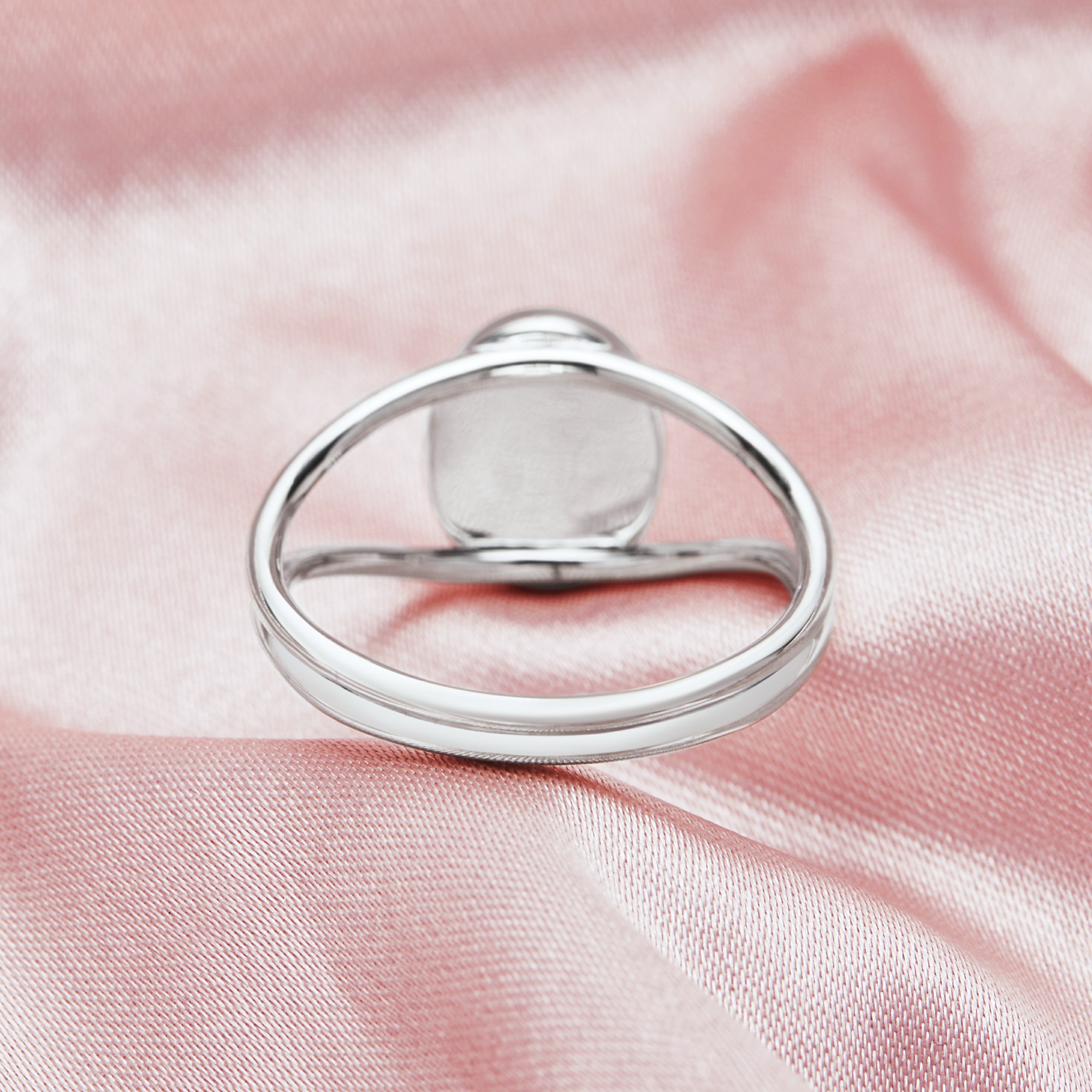 Keepsake Breast Milk Resin Oval Bezel Ring Settings,Solid Back Solid 14K 18K Gold Ring,Split Shank Ring,DIY Ring Supplies For Gemstone 1222093 - Click Image to Close